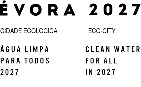 vora 2027 - gua limpa para todos 2027. Capital da Cultura Ecolgica